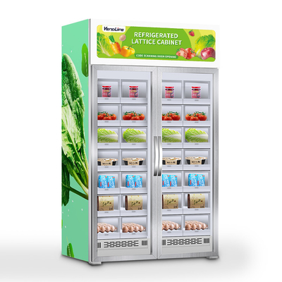 600W Locker Vending Machines Alipay Payment Supported 32 Pcs Capacity