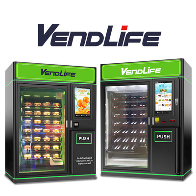 DEX System Fresh Food Vending Machines , Fluoridefree Snack Dispenser Machine