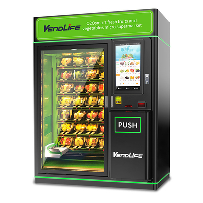 Refrigerated Healthy Fresh Vending Machines