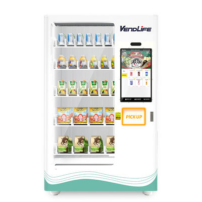 CQC Approved Conveyor Vending Machine , 4G fruit vending machine