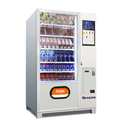Customized automat Vendlife vending machine for foods and drinks bank airport station selling equipment